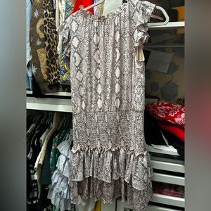 TCEC animal skin dress